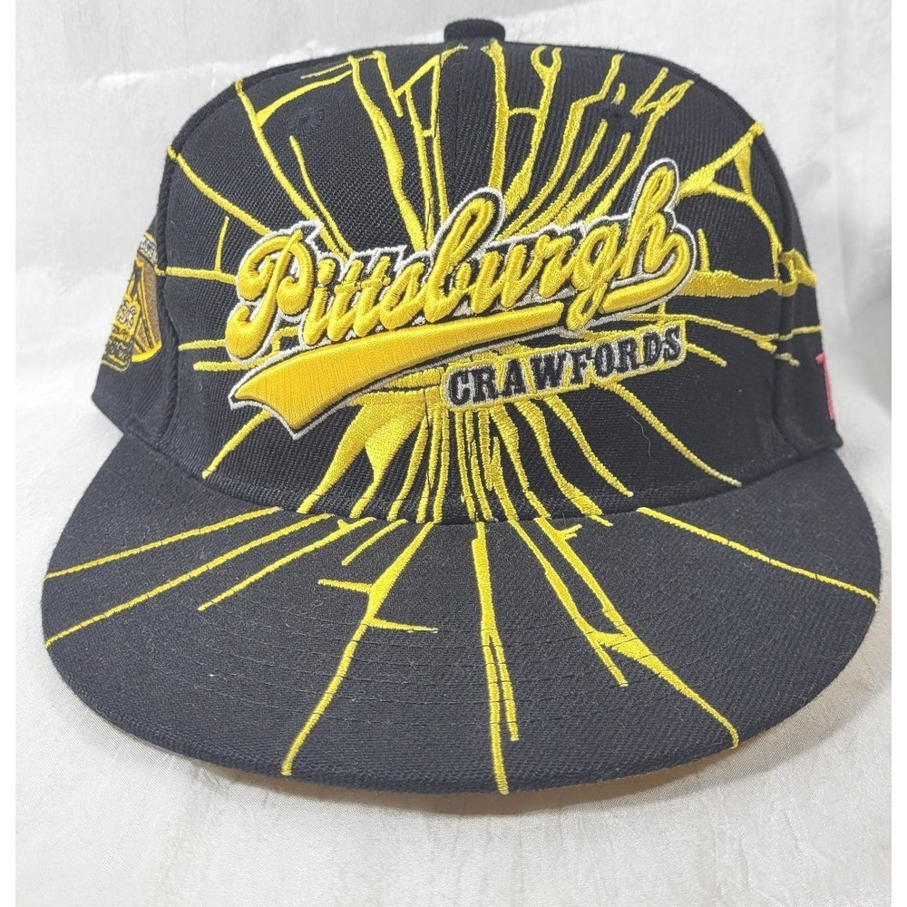 Headgear Classics TOSA Pittsburgh Crawfords Fitted Hat -‎ Black - 6 7/8